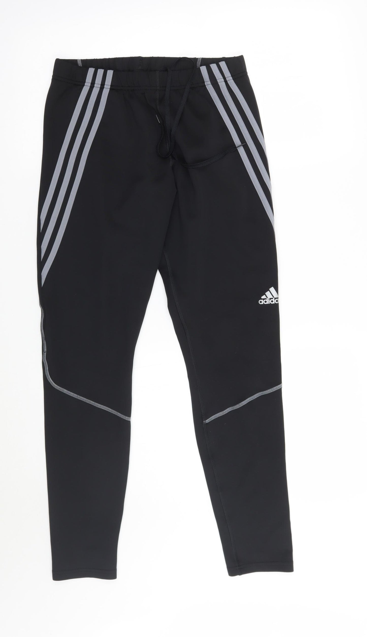 adidas Womens Black   Capri Leggings Size L L27 in