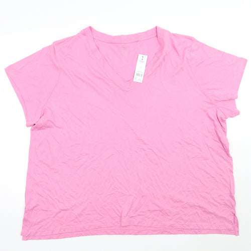 George Womens Pink   Basic T-Shirt Size 24