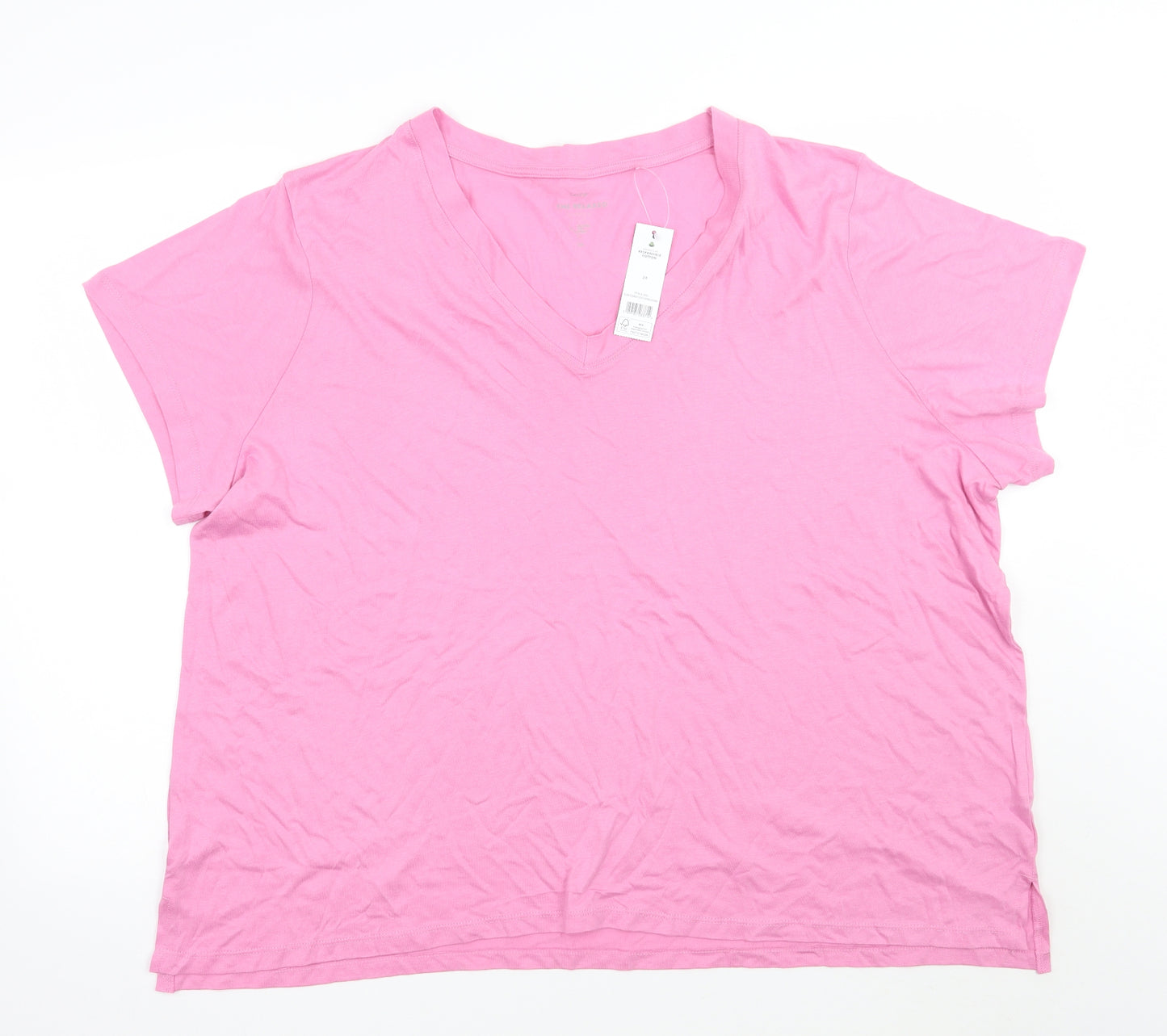 George Womens Pink   Basic T-Shirt Size 24