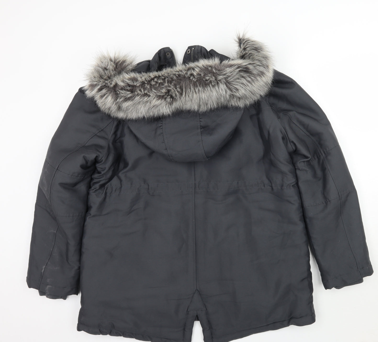 Maison De Nimes Womens Grey   Jacket Coat Size 18