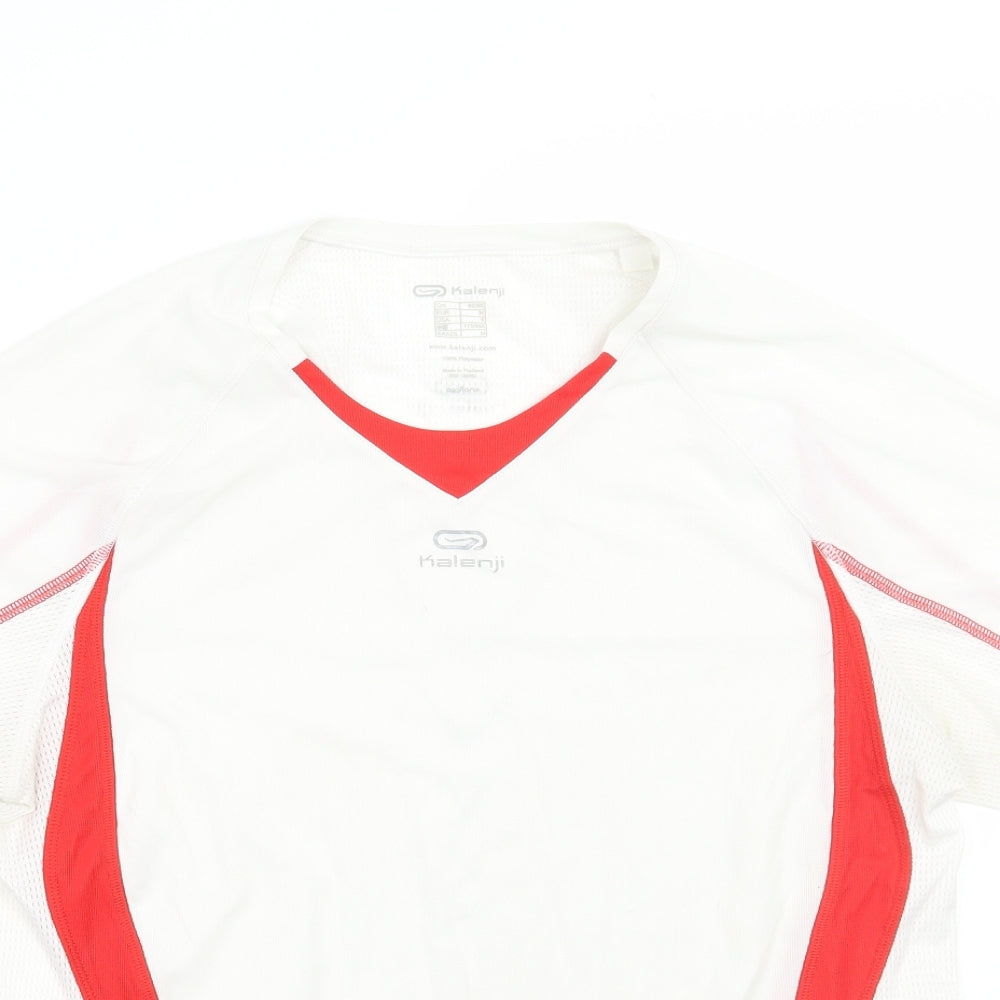 Kalenji Mens White    T-Shirt Size M