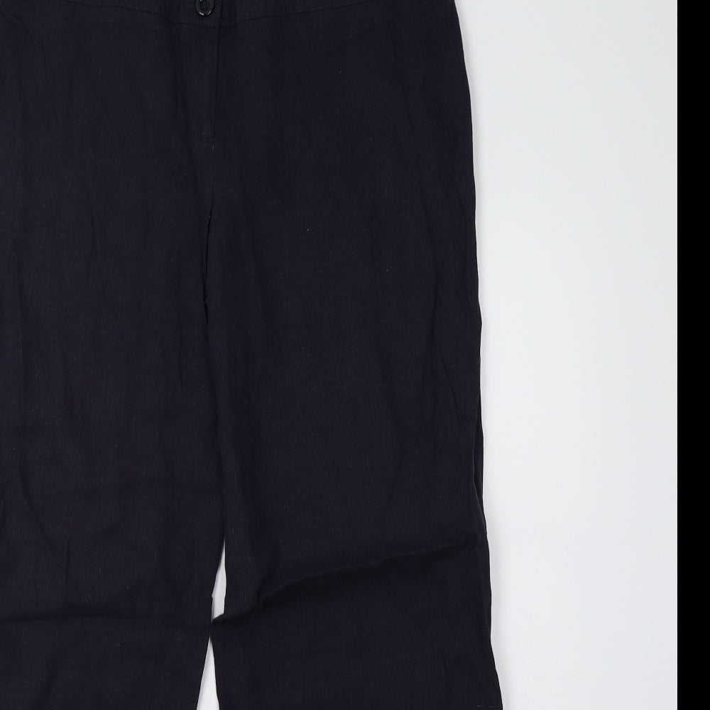 Debenham's Womens Blue   Trousers  Size 14 L29 in