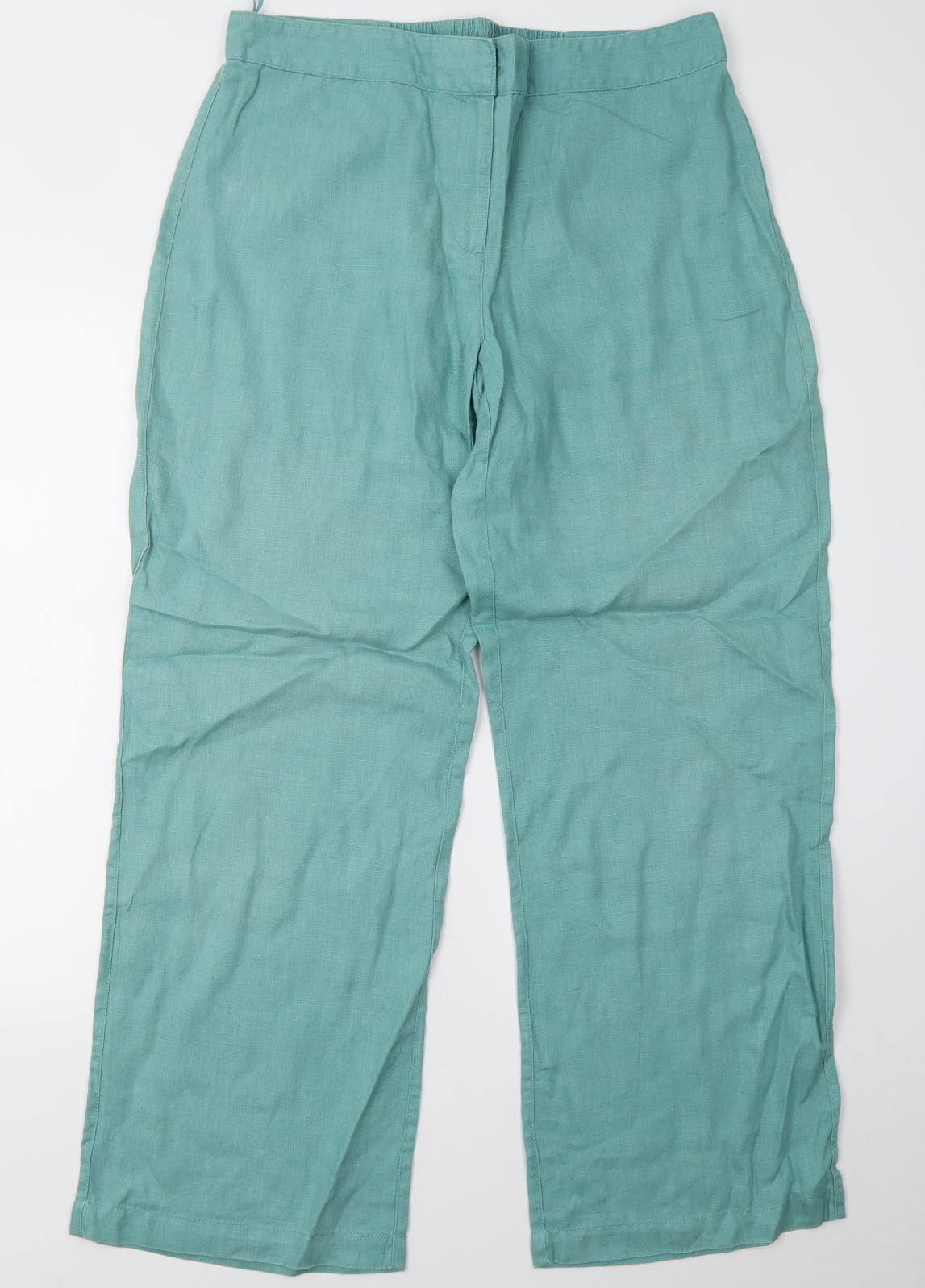 EAST Womens Green   Trousers  Size 14 L30 in