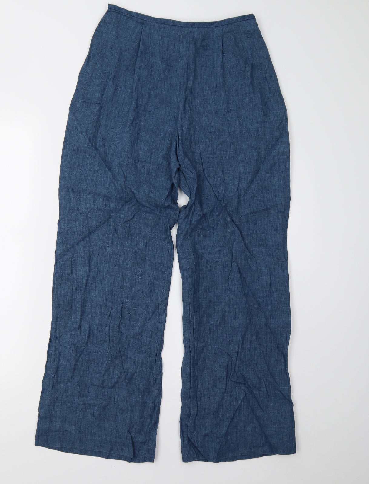Preworn Womens Blue   Trousers  Size 12 L27 in