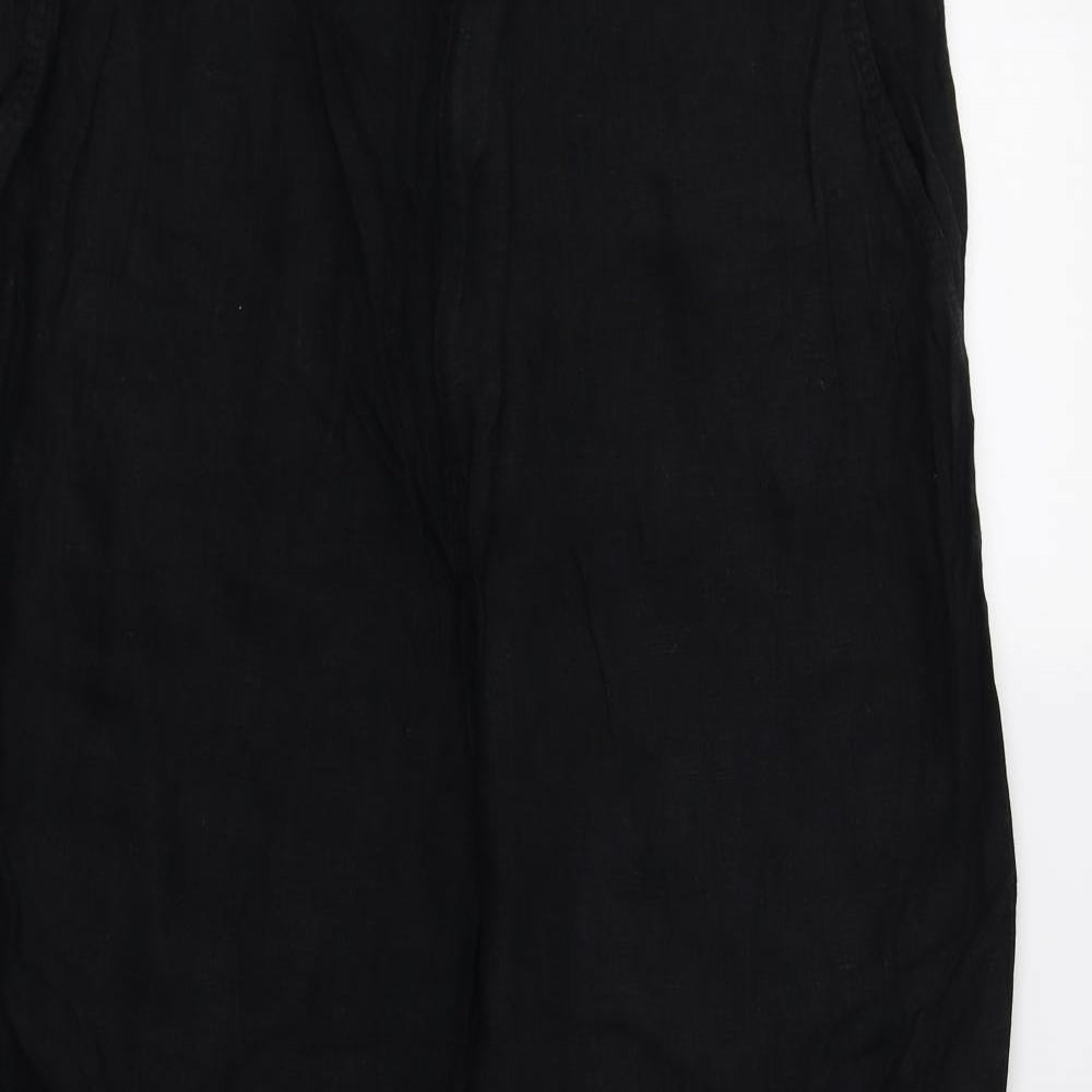 George Womens Black   Trousers  Size 16 L30 in