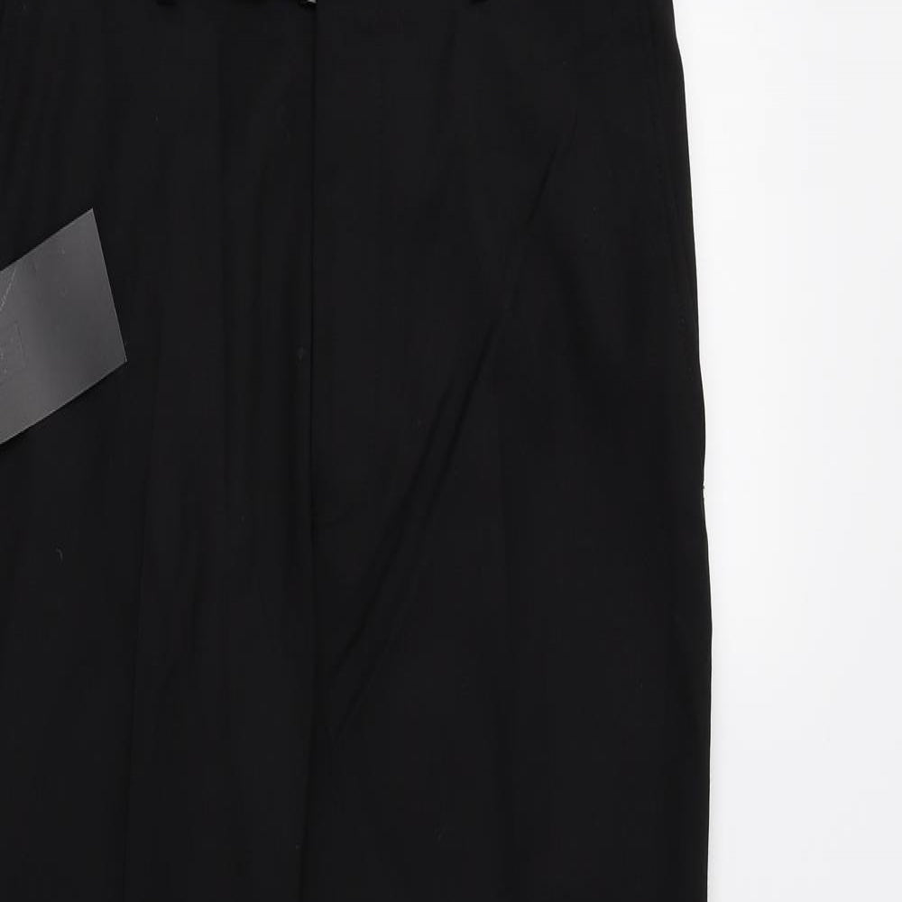 TU Mens Black   Trousers  Size 30 L31 in