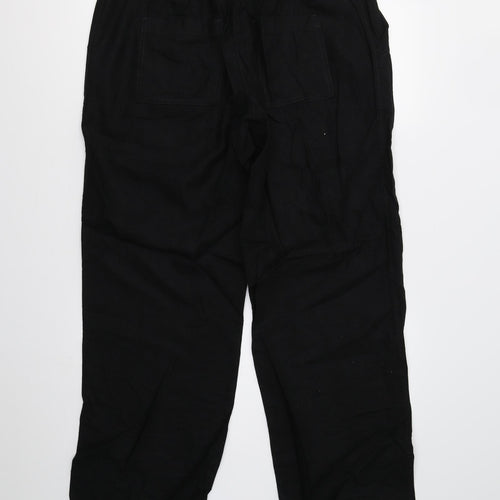 NEXT Womens Black   Trousers  Size 14 L30 in