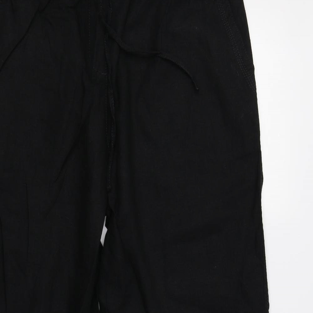 NEXT Womens Black   Trousers  Size 14 L30 in