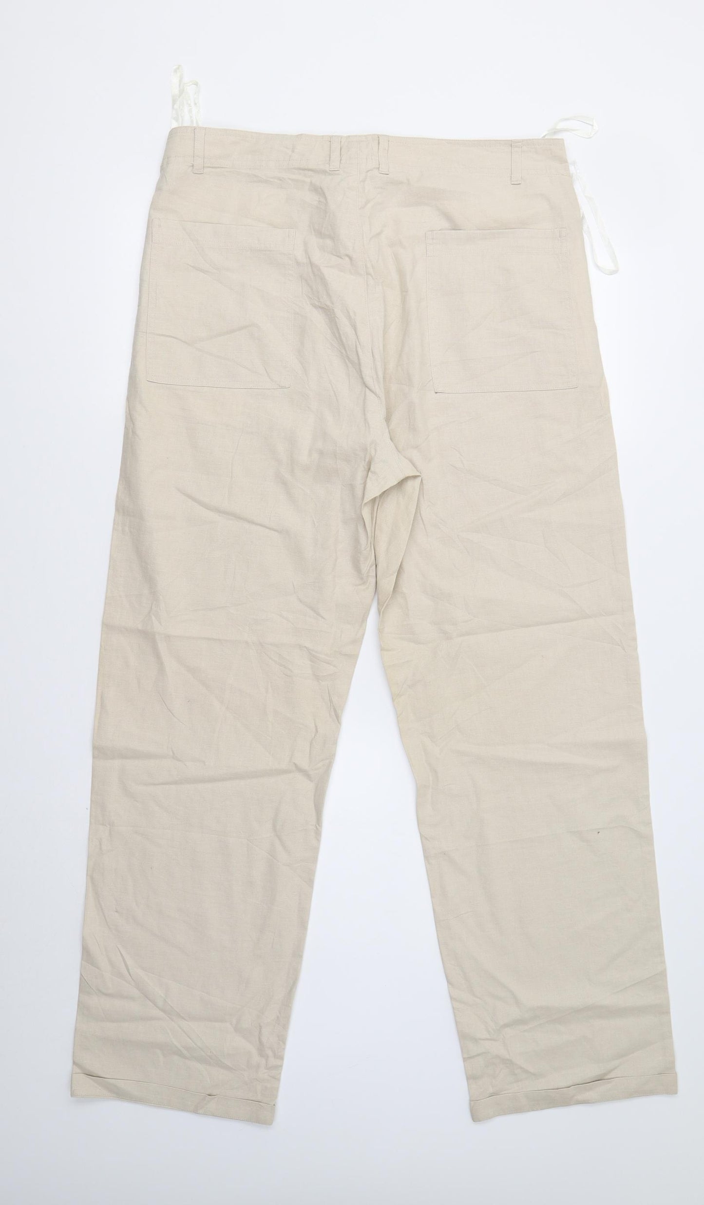 Preworn Mens Beige   Trousers  Size M L30 in