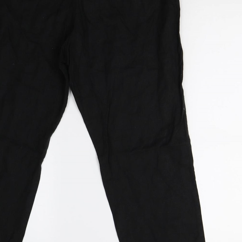 Great plains Womens Black   Trousers  Size 14 L25 in