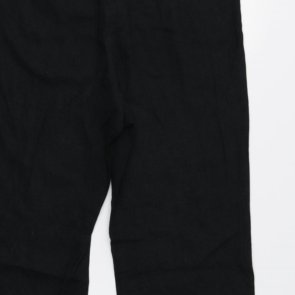M&S Womens Black   Trousers  Size 14 L32 in