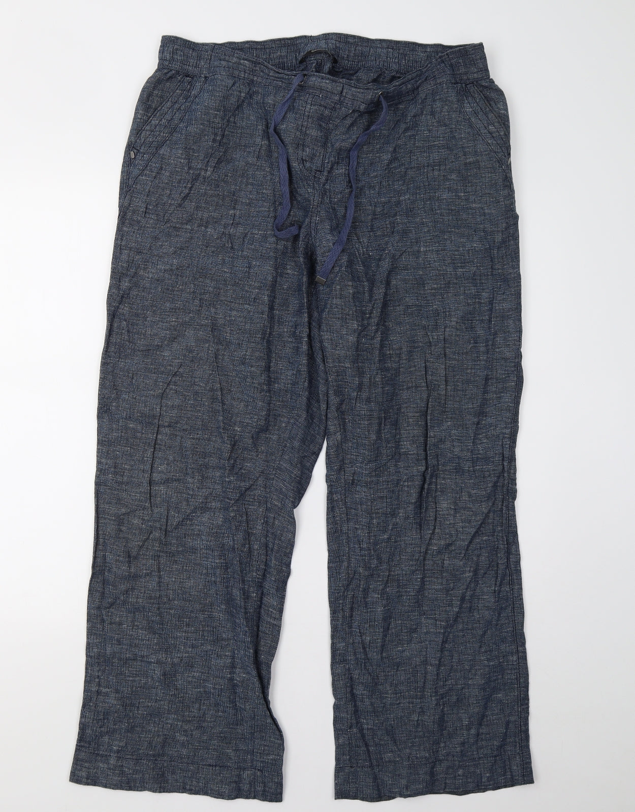 `George Womens Blue   Trousers  Size 14 L27 in