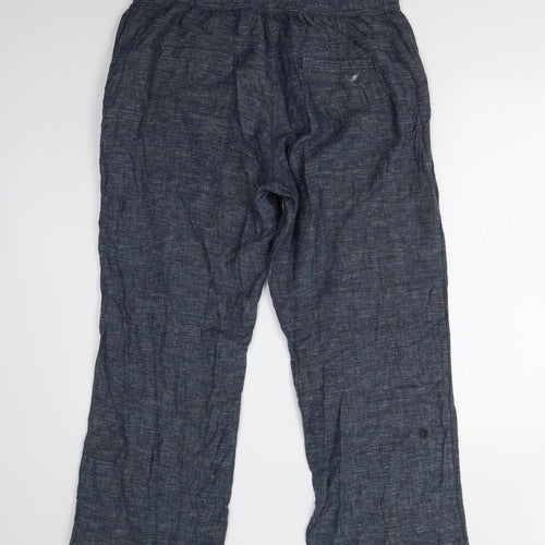 `George Womens Blue   Trousers  Size 14 L27 in