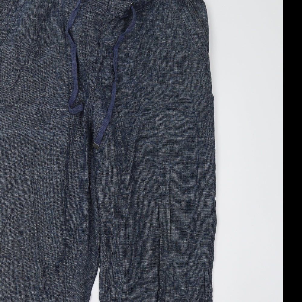 `George Womens Blue   Trousers  Size 14 L27 in
