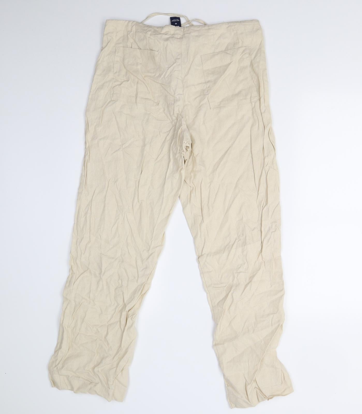 Gap Womens Beige   Trousers  Size 10 L29 in