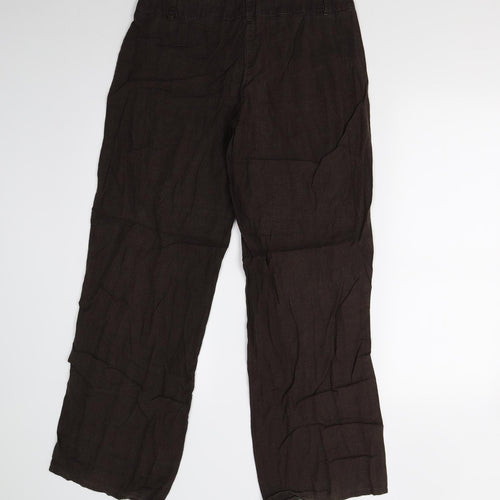 F&F Womens Brown   Trousers  Size 12 L30 in