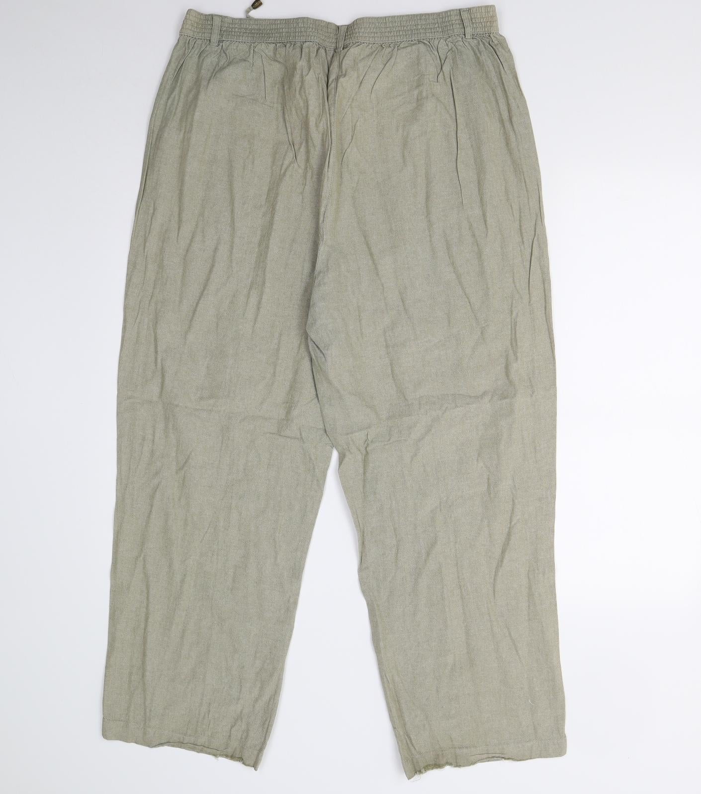 EWM Womens Green   Trousers  Size 20 L26 in