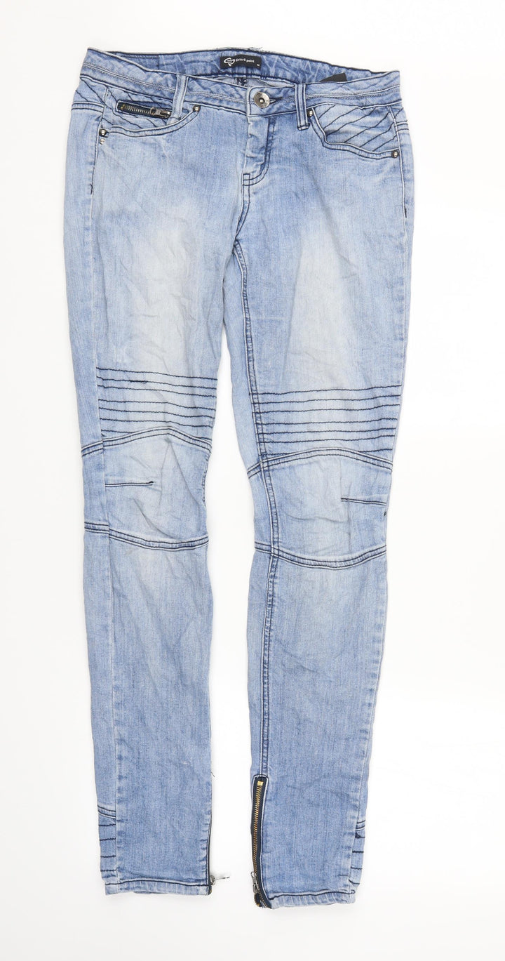 Sisters point Womens Blue  Denim Straight Jeans Size M L29 in