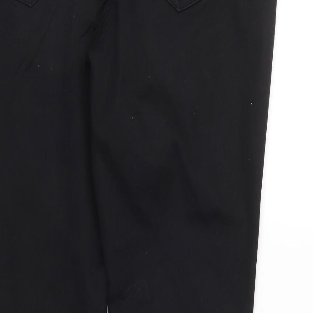 Wallis Womens Black   Trousers  Size 14 L28 in