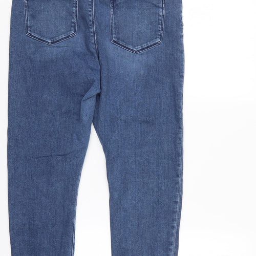 ASOS Mens Blue  Denim Straight Jeans Size 34 L28 in