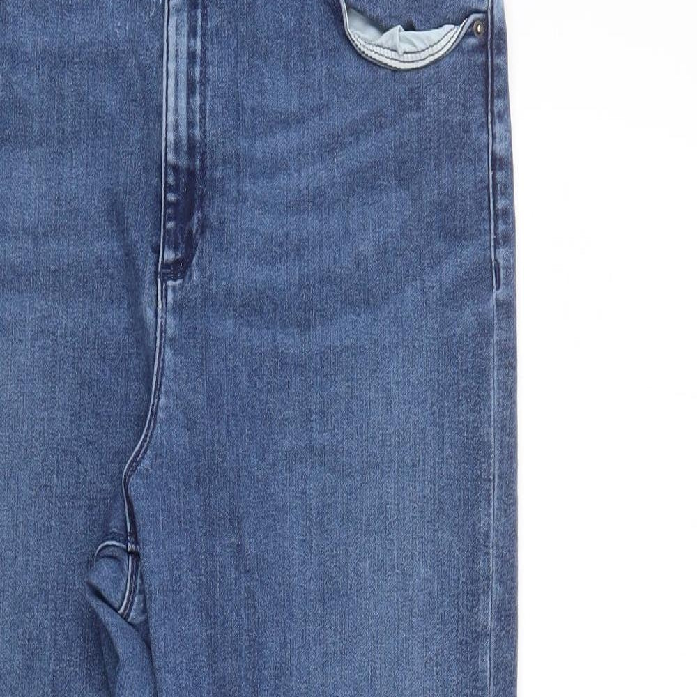 ASOS Mens Blue  Denim Straight Jeans Size 34 L28 in