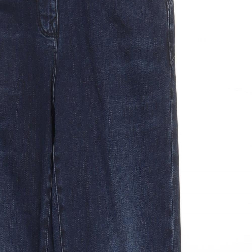 NEXT Womens Blue  Denim Straight Jeans Size 10 L30 in