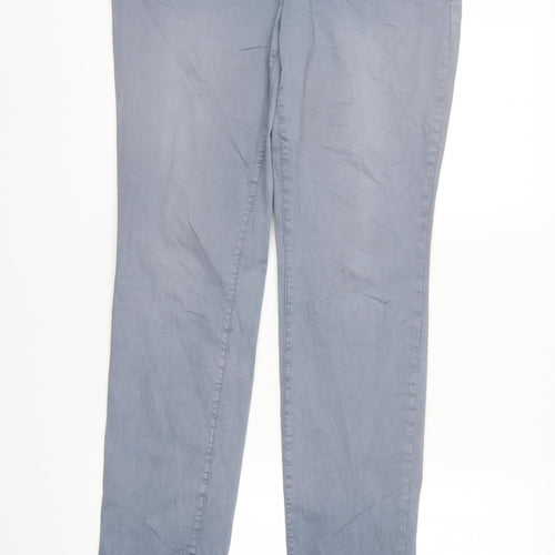 Tom Taylor Womens Grey  Denim Straight Jeans Size 12 L31 in