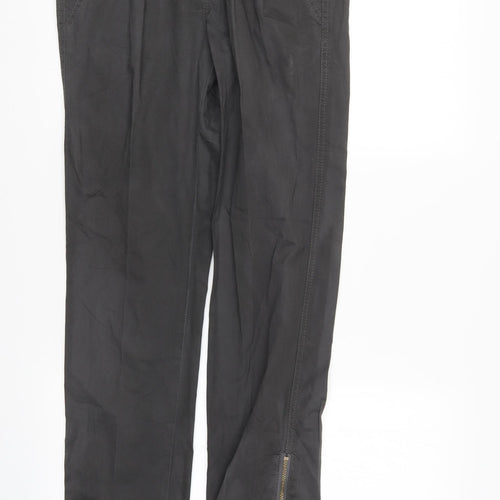 Fresh Made Womens Black   Straight Jeans Size S L30 in