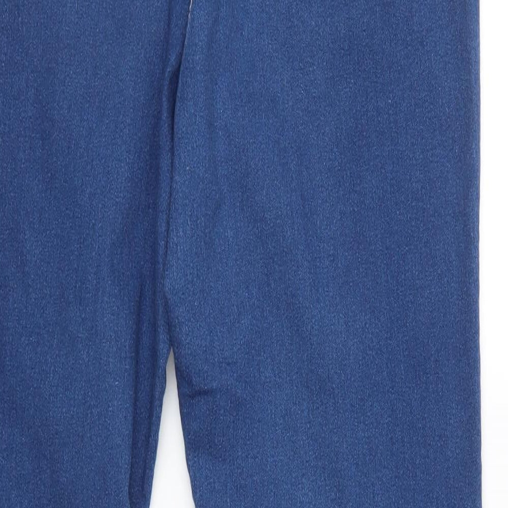Simply Be Womens Blue  Denim Bootcut Jeans Size 14 L29 in