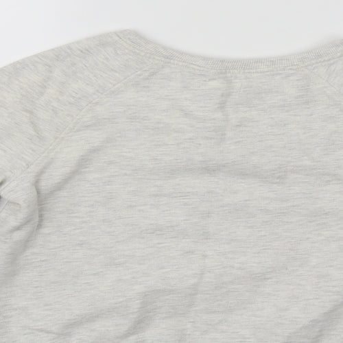 NEXT Girls Grey   Pullover Sweatshirt Size 6 Years