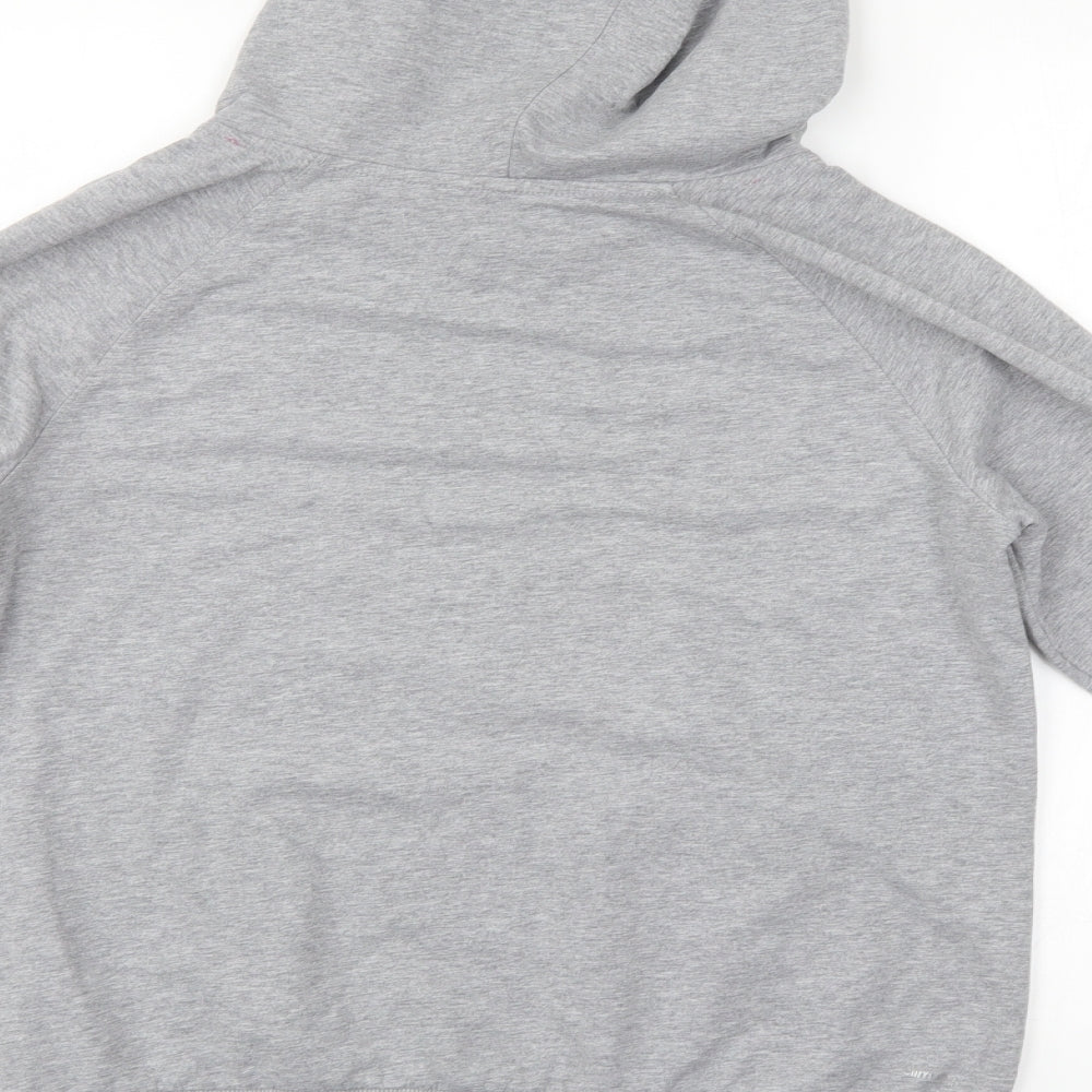adidas Womens Grey   Pullover Hoodie Size 14