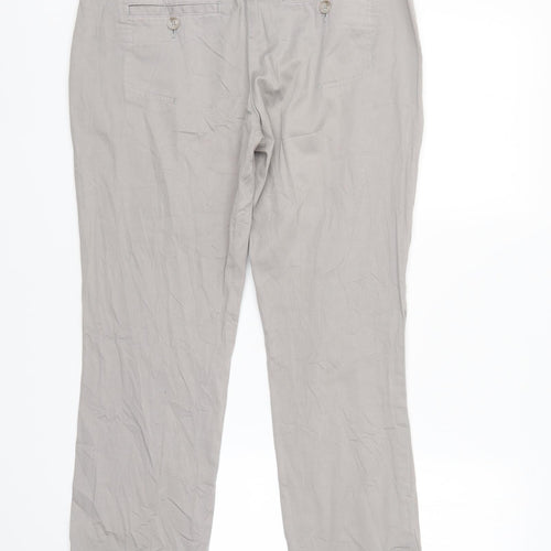 Zero Womens Grey   Straight Jeans Size 10 L28 in