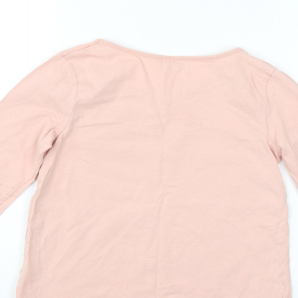 TU Girls Pink   Pullover Jumper Size 9 Years