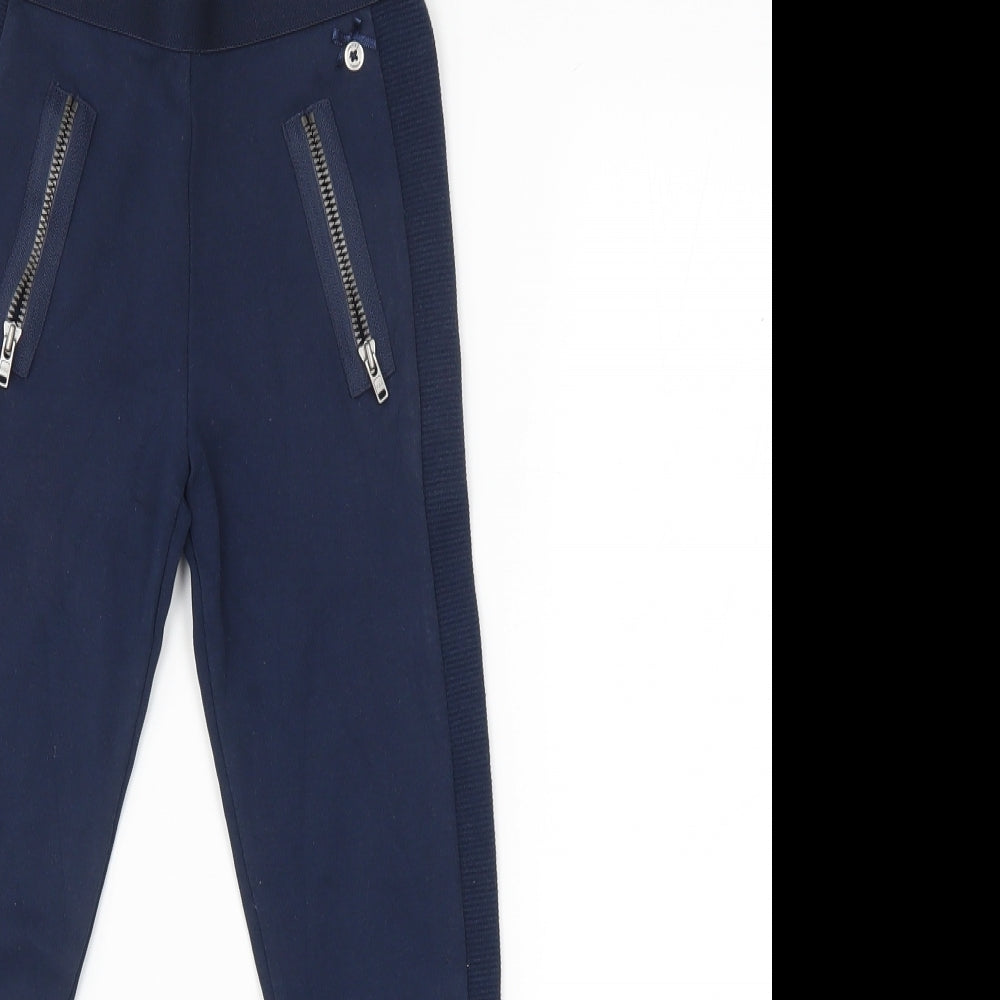 Jasper Conran Girls Blue   Jegging Trousers Size 7-8 Years
