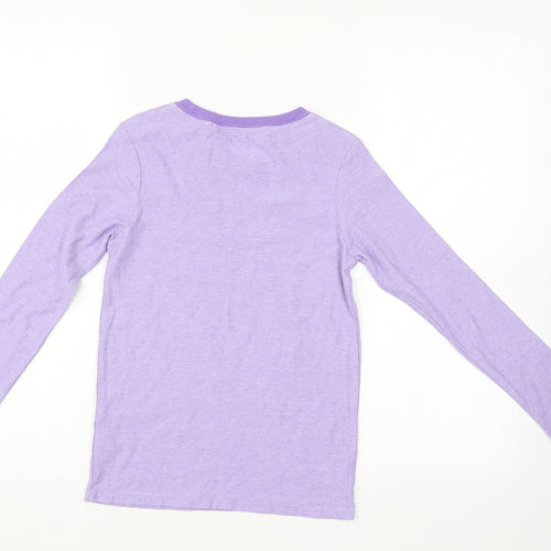 NEXT Boys Purple Striped  Pullover Jumper Size 10 Years