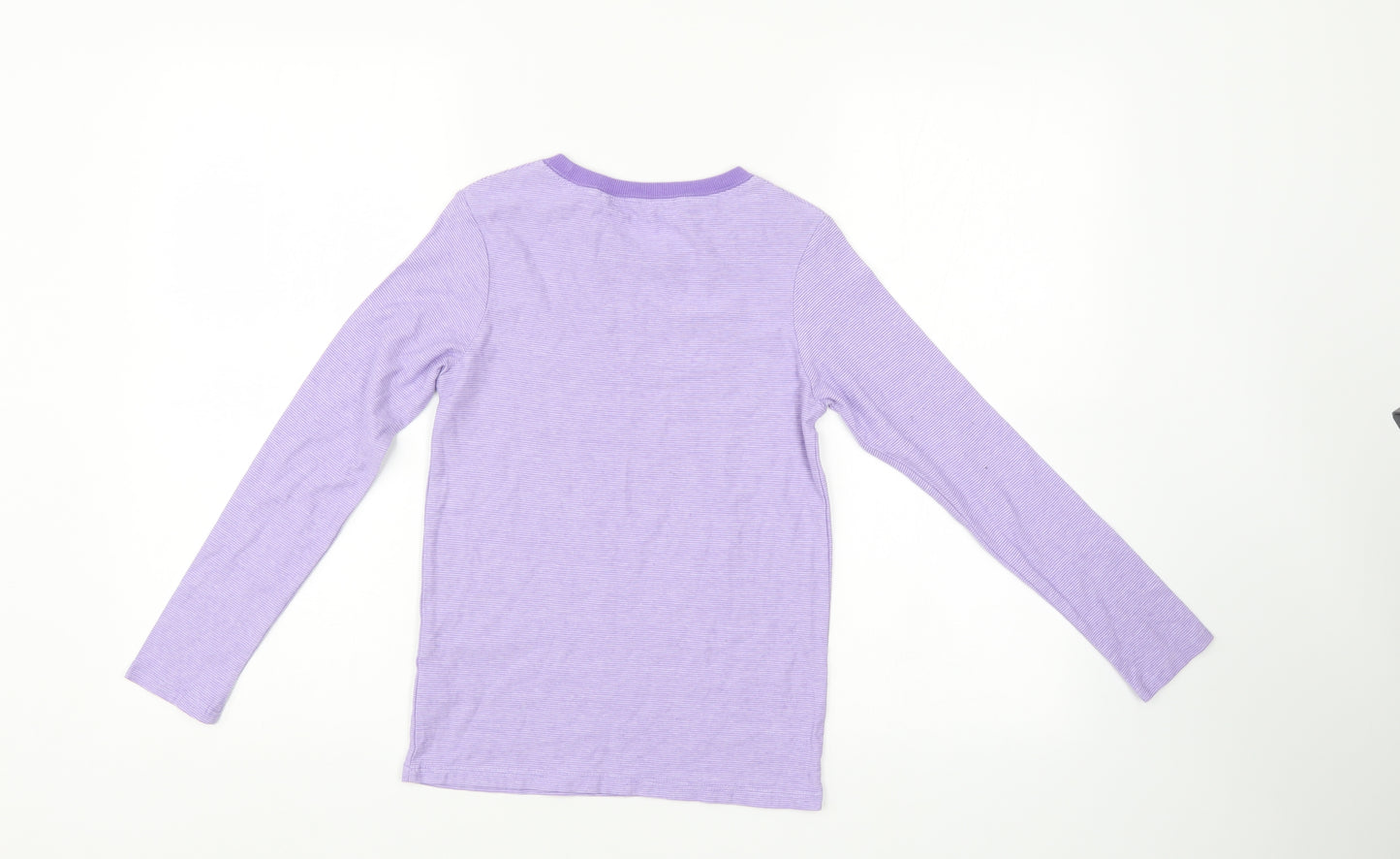 NEXT Boys Purple Striped  Pullover Jumper Size 10 Years