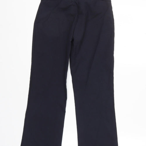 Back To School Girls Blue    Trousers Size 8-9 Years - School Trousers