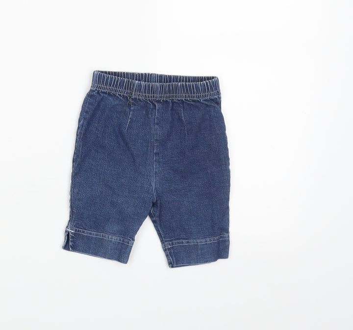 George Baby Blue Jogger Trousers Size 12 Months