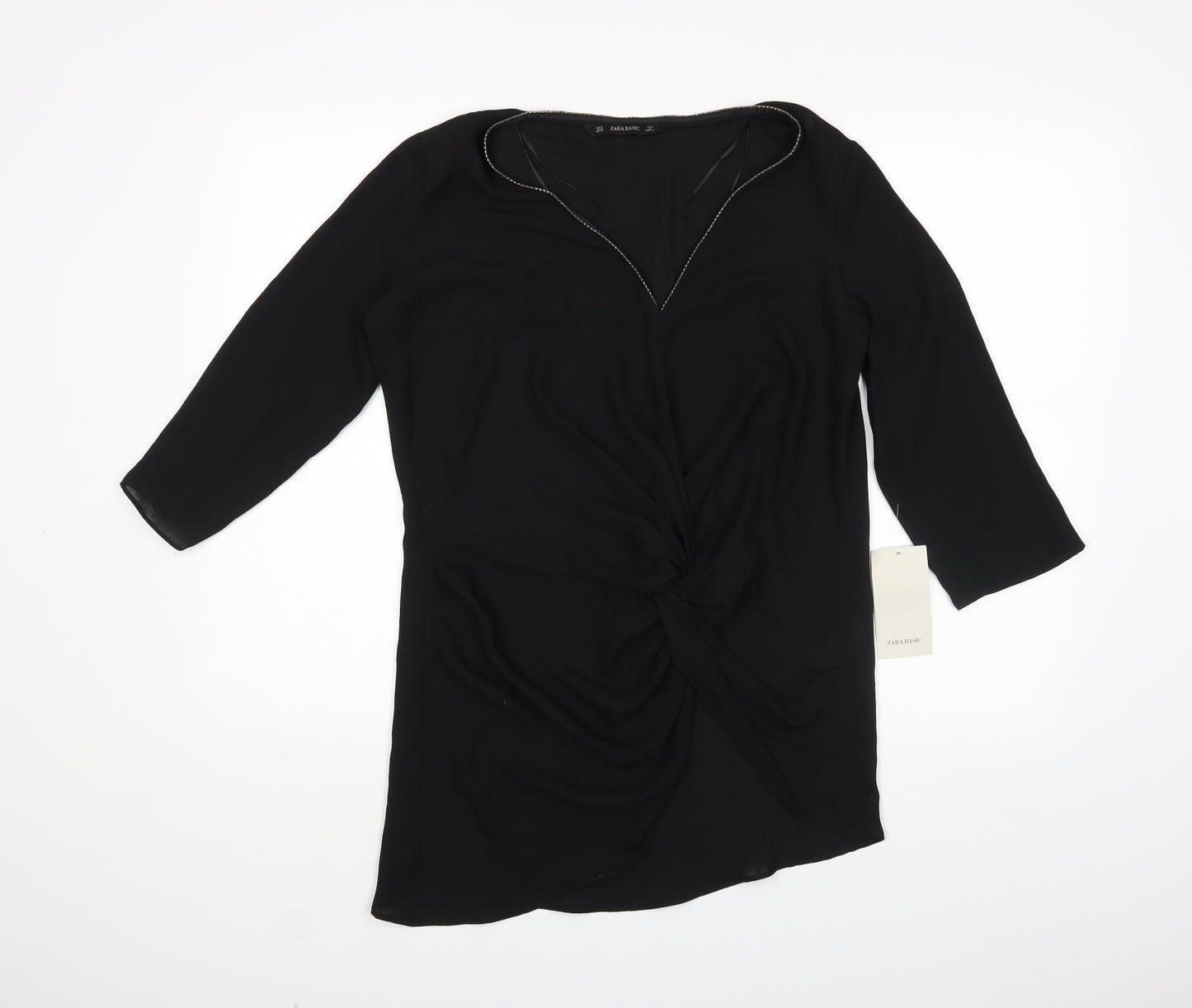 Zara Womens Beige   Basic Blouse Size M