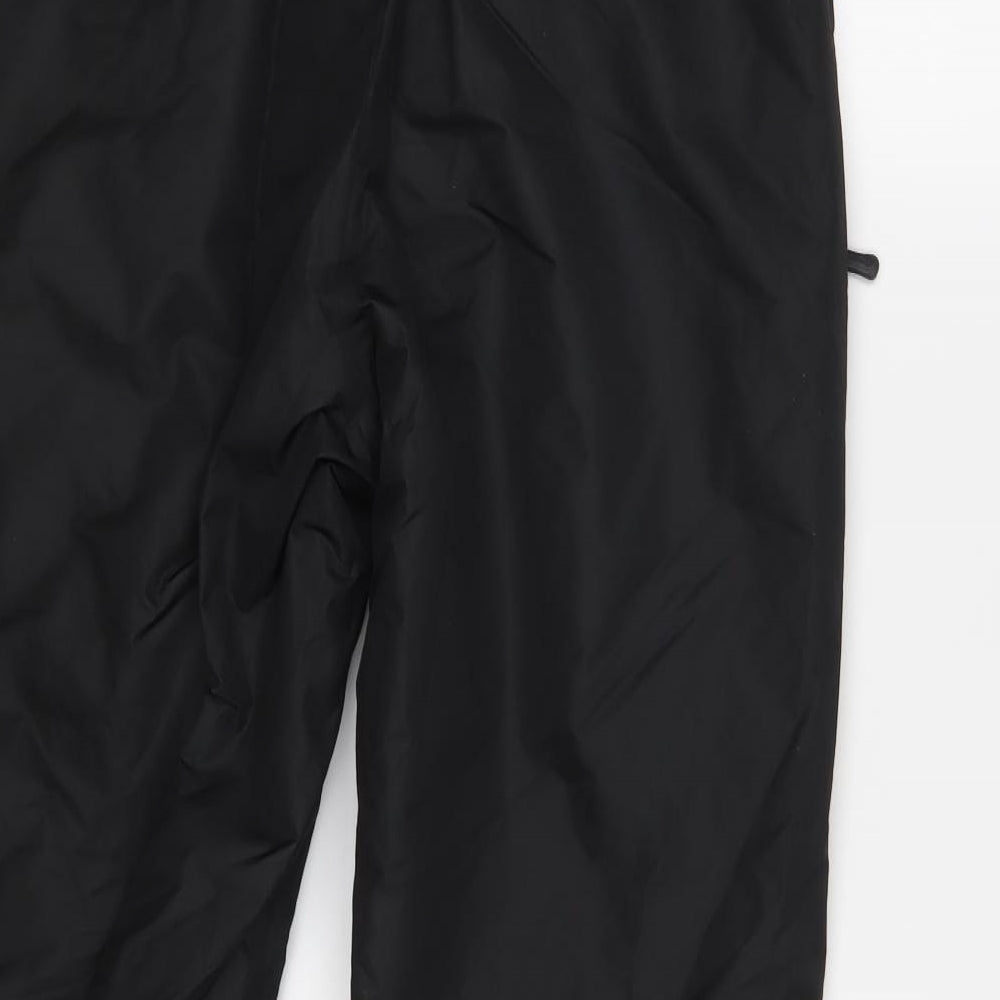 Crivit Sports Womens Black   Snow Pants Trousers Size 16 L30 in - Elastic Waist Band