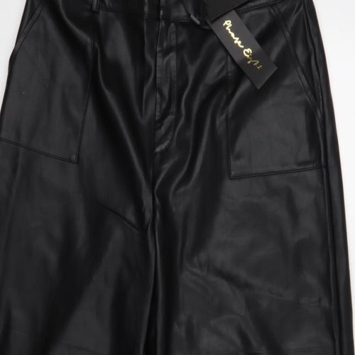 Phase Eight Womens Black   Cropped Trousers Size 16 L25 in