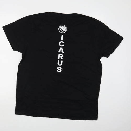 Earth Positive Mens Black    T-Shirt Size XL