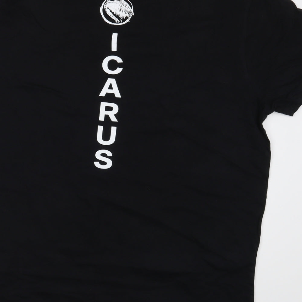 Earth Positive Mens Black    T-Shirt Size XL