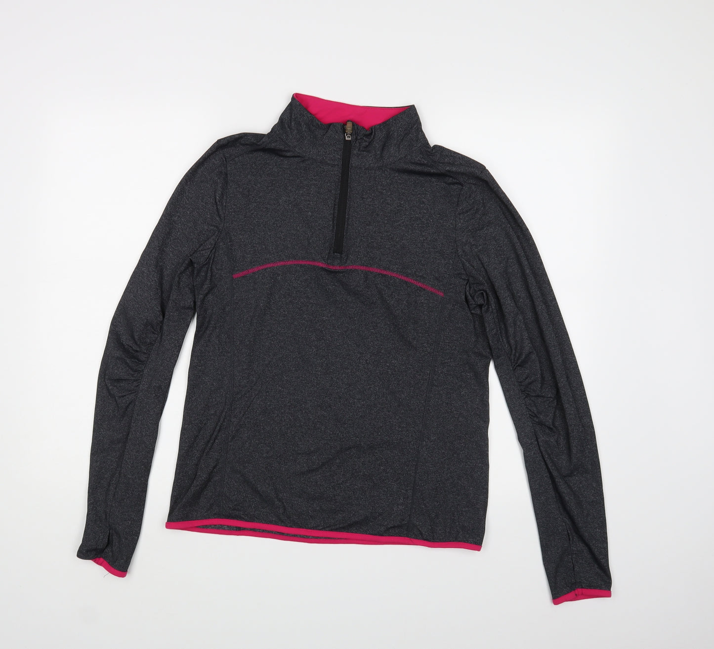 Kyodan Womens Grey   Full Zip Sweatshirt Size L