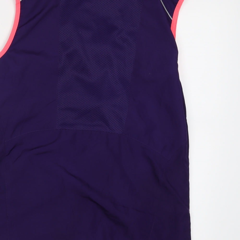 Crane Womens Purple   Gilet Waistcoat Size 14