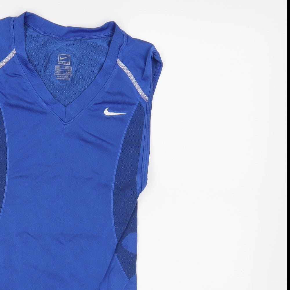 Nike Womens Blue   Basic Tank Size M