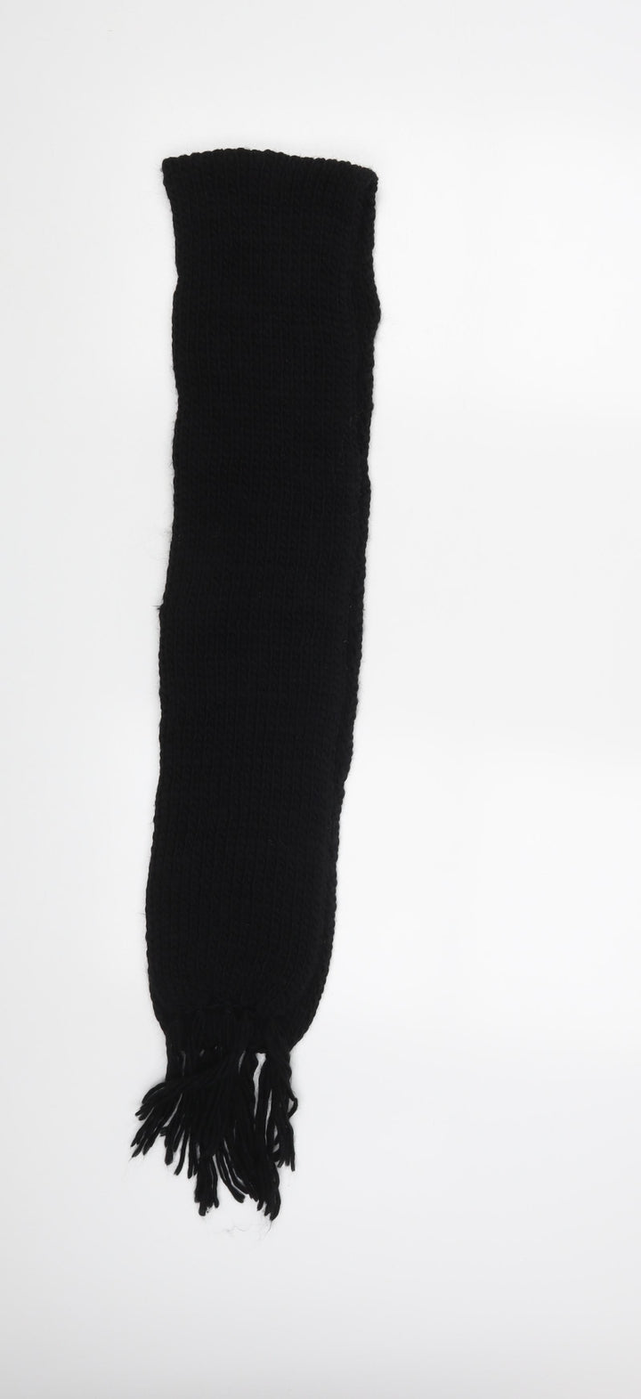 Preworn Womens Black    Scarf