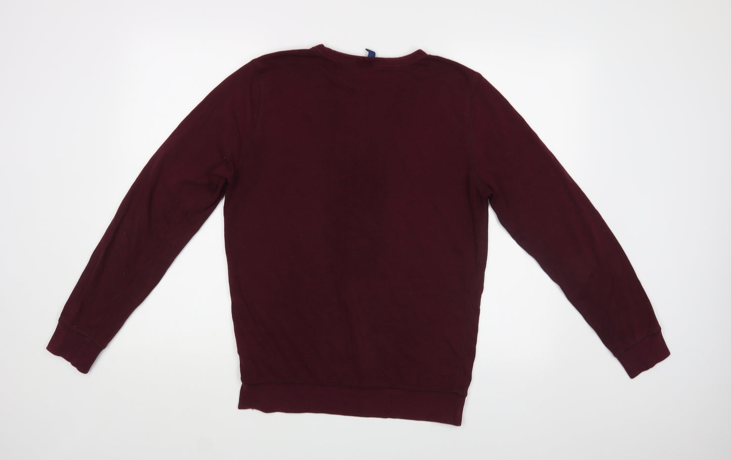 H&M Mens Purple   Pullover Sweatshirt Size S