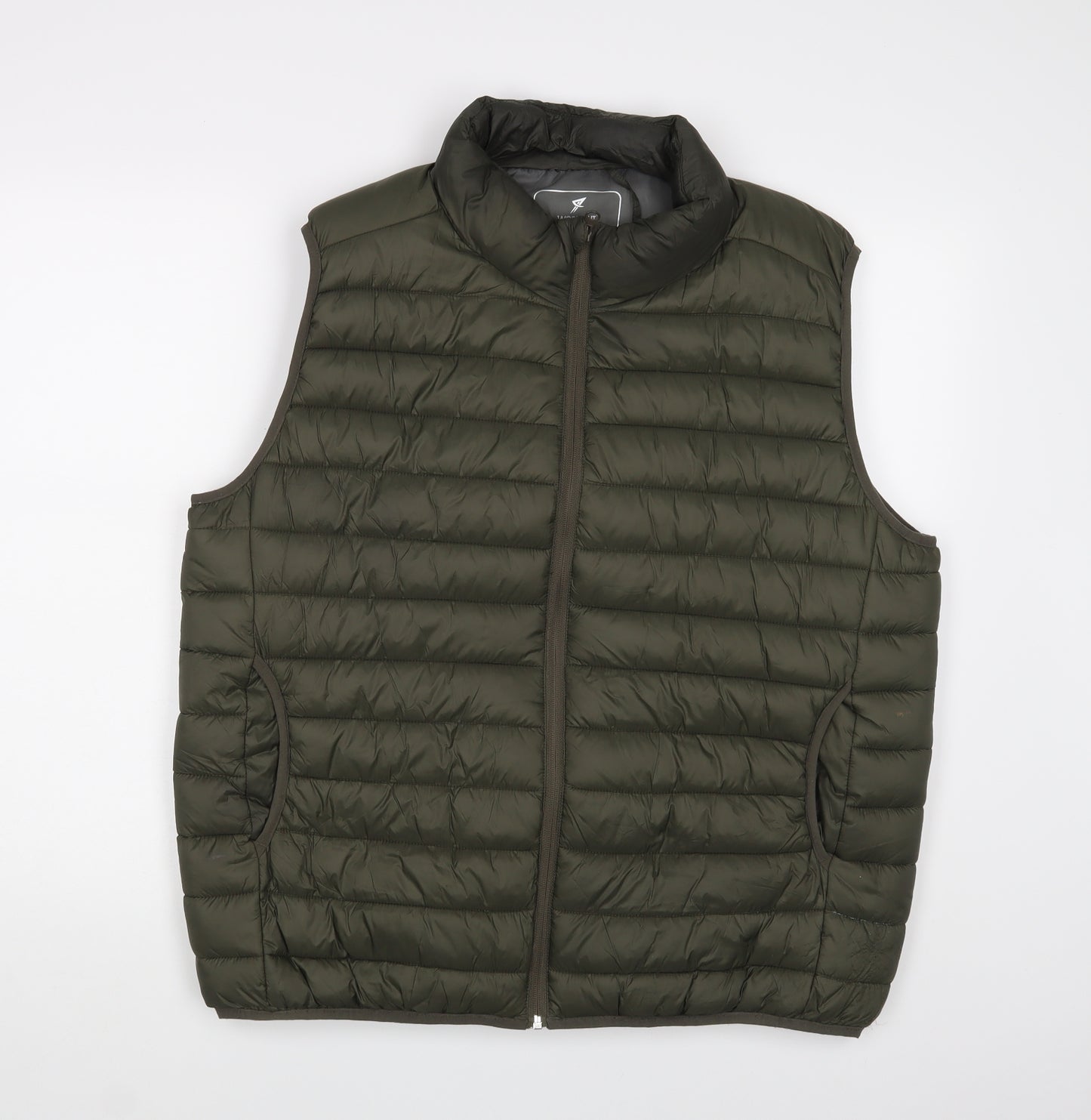 Primark Mens Green   Gilet Poncho Size 2XL