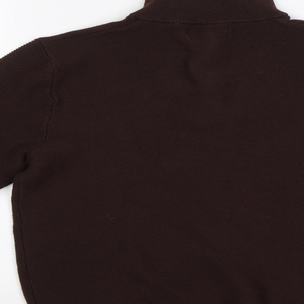 TU Mens Brown   Pullover Jumper Size S